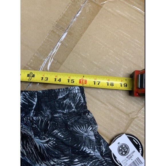 MENS MAUI AND SONS DRAWSTRING‎ LINED STRETCH SWIM BOARD SHORTS SIZE L - Picture 5 of 5